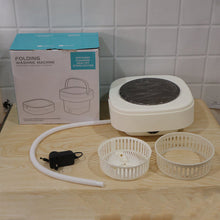 Compact foldable washing machine