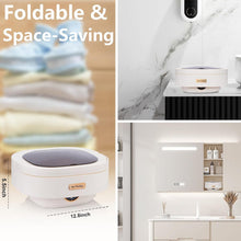 Folding washing machine
