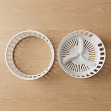 Folding washing machine