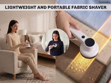 Rechargeable fabric lint remover