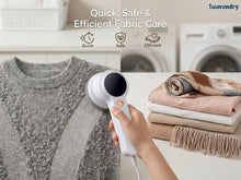 Rechargeable fabric lint remover