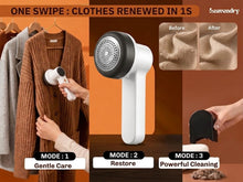Rechargeable fabric lint remover