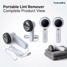 Rechargeable fabric lint remover