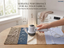 Rechargeable fabric lint remover