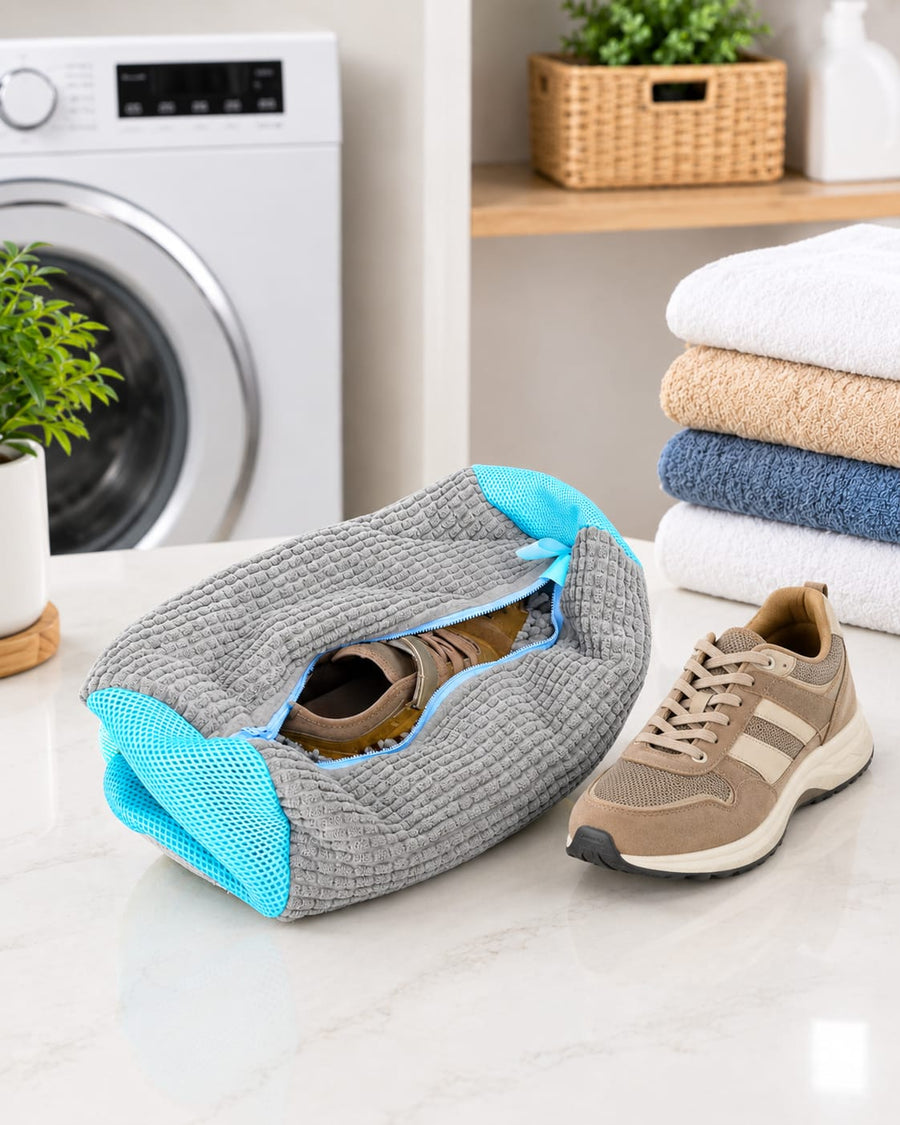 Mesh laundry washing bag
