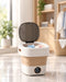 Folding washing machine