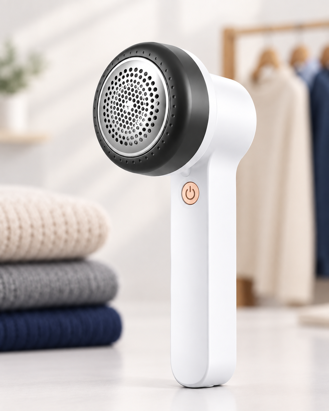 Rechargeable fabric lint remover
