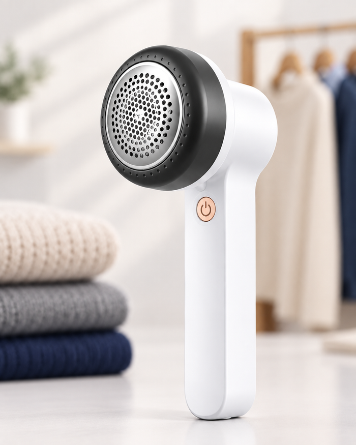 Rechargeable fabric lint remover